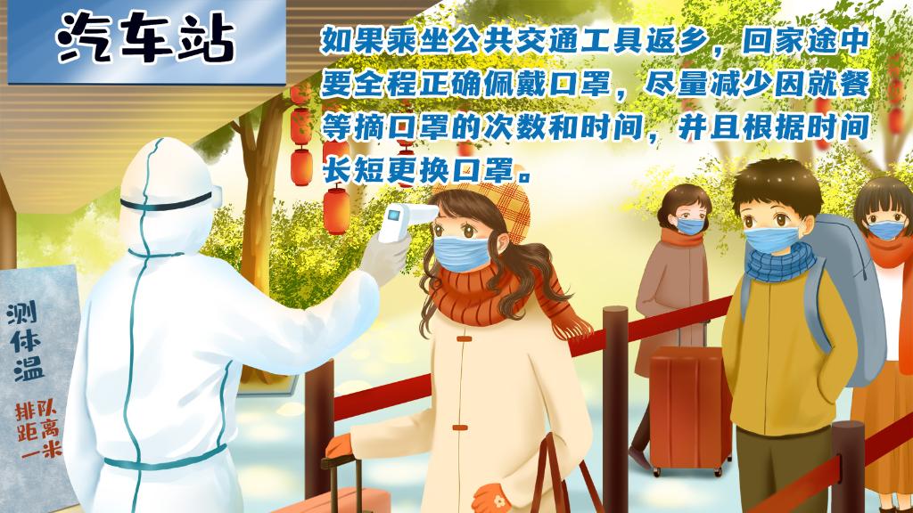 春運進行時，人在旅途如何做好防護？