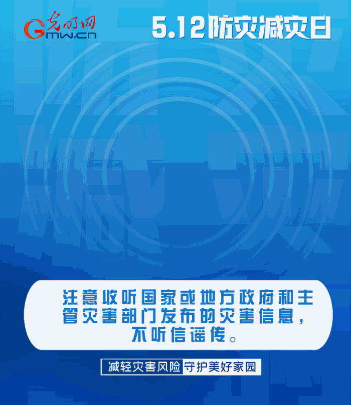 【動(dòng)態(tài)海報(bào)】減輕災(zāi)害風(fēng)險(xiǎn)，從這10個(gè)字開始