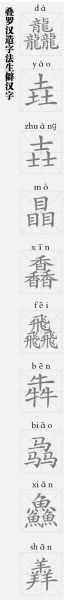 龍行龘龘，龘從何來？有什么字面背后的意義？