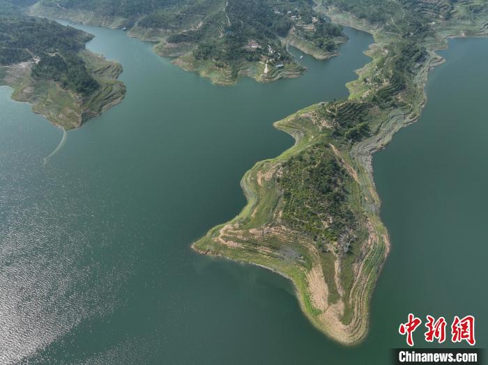 圖為生態(tài)園區(qū)的葫蘆半島。　趙亮 攝