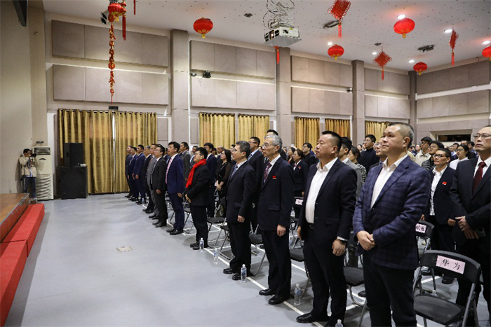 “溫暖迎春·共慶中國年”活動現(xiàn)場。中國駐阿爾及利亞大使館供圖