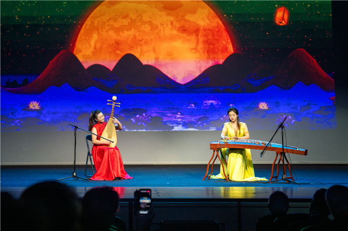  現(xiàn)場表演。中國駐希臘大使館供圖